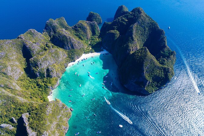 2x Snorkelling Phi Phi, Maiton, Maya Bay, khai islands tour - The snorkel core: Loh Samah Bay, Pileh Lagoon, and Maiton coral time