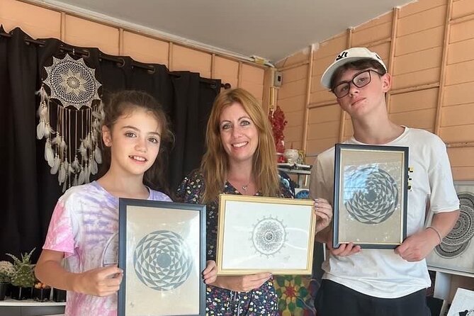 3 Hours Mandala Art Workshop Activity in Phuket - What you take home: framed results, not a half-finished project