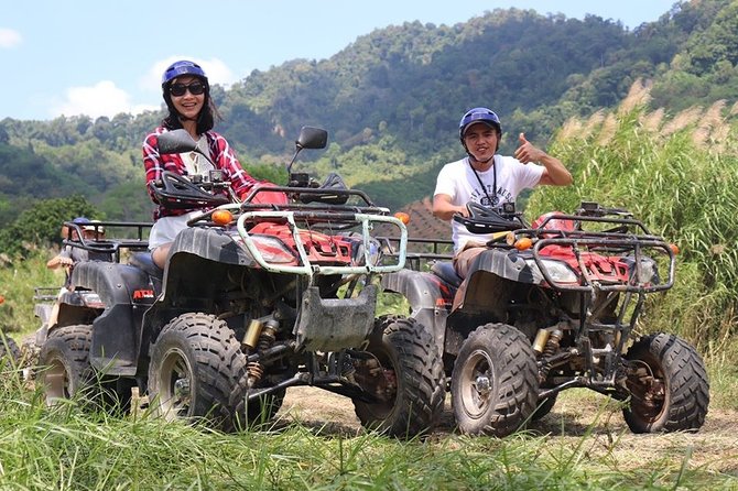 5km Rafting, ATV & Flying Fox Adventure Trip - ATV in the Jungle for About 30 Minutes: Fun, With a Pace Check