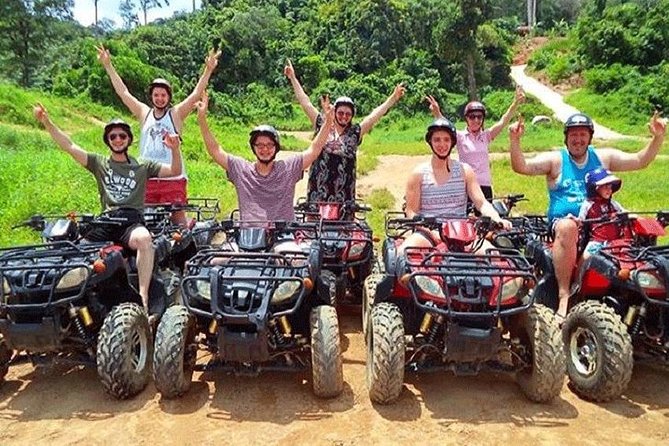 Best ATV Bike and Ziplines Adventure with Transfer - Hanuman World Skyline Zipline: 18 or 30 platforms through the trees