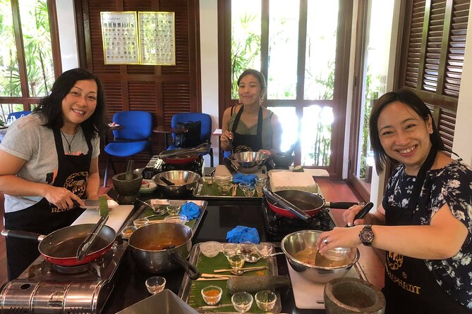 Blue Elephant Thai Cooking Class with Additional Dessert in Phuket - Meeting at Blue Elephant Phuket: herbal drinks and a real start time