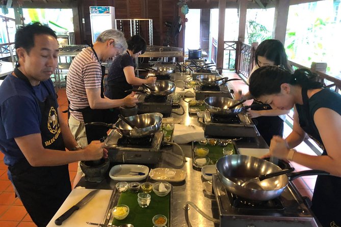 Blue Elephant Thai Cooking Class with Additional Dessert in Phuket - Practice room with your own wok: hands-on technique in a small group