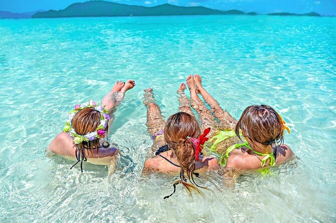 Coral Island and Kahung Beach by Speedboat - Coral Island (Koh Hey): beach chairs, snorkeling setup, and colorful fish