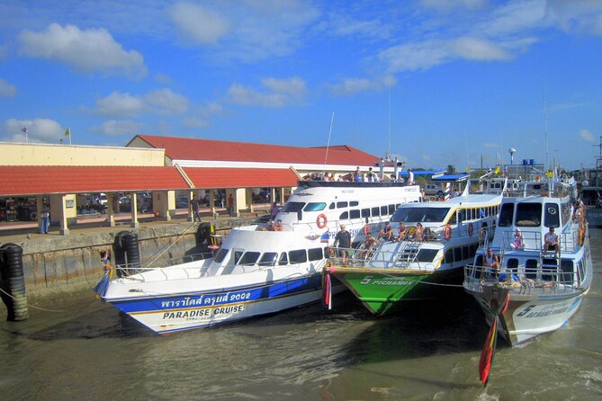 Day Tour from Phuket to 4 Islands in Krabi by Ferry & Speedboat - Chicken Island: snorkeling focus plus lunch on the spot