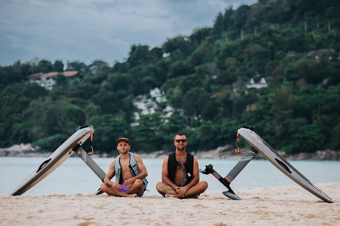 EFoil Lessons in Phuket Thailand - Kata Beach eFoil Lesson: what your session looks like in real time