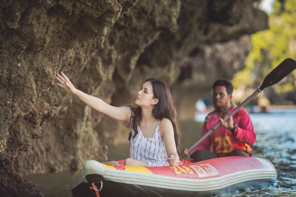 From Phuket: James Bond and Phang Nga Bay Tour by Speedboat - Hong Island (Ko Hong) kayaking: another water route through the bay’s formations