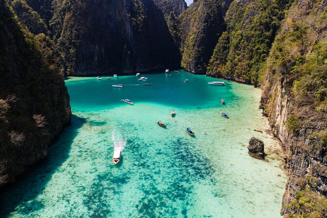 Full Day- Phi Phi Island & Maya Bay Snorkeling in Phuket & Lunch - Maya Bay, Viking Cave, and Monkey Beach: big names with smart time use