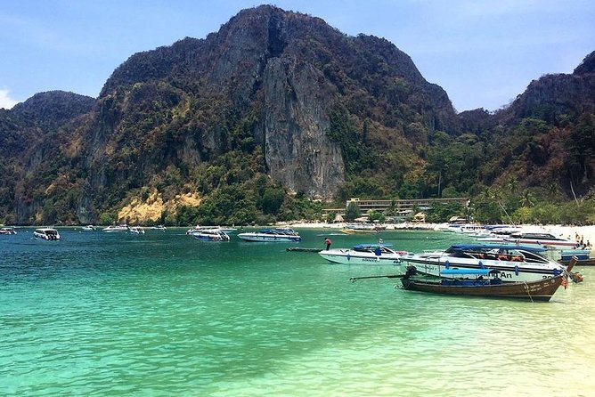 Full Day Phi Phi Islands Tour By Royal Jet Cruiser From Phuket - Stop 2, 3, 4, 5: Maya Bay, Pileh Bay, and Viking Cave (mostly seen from the boat)