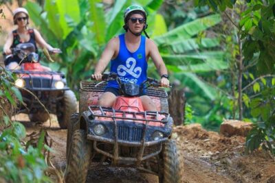 Great Phuket ATV & Zipline Adventure - Getting there: air-conditioned pickup, mobile ticket, and an easy start