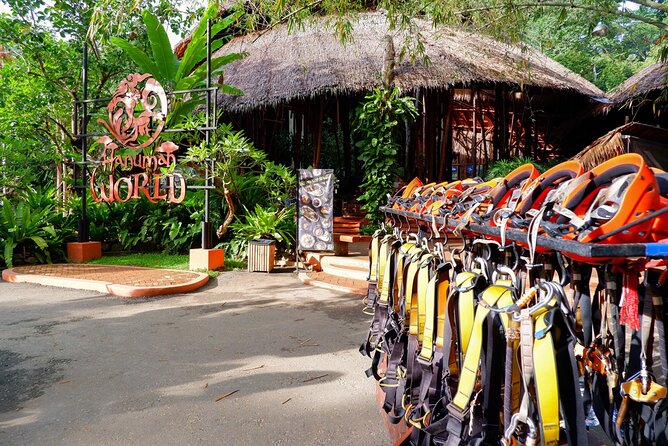 Hanuman World Phuket Round Trip Transfer Extra Zone - Your 3-hour plan: how the treetop course usually runs