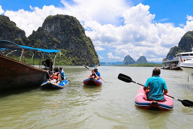 James Bond Island and Phang Nga Bay Tour + Canoeing By Speedboat From Phuket - Stop 4: Thalu Mountain kayaking—caves you can only reach by canoe