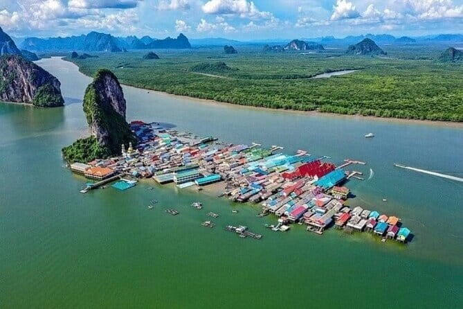 James Bond Island: Big Boat Tour & Canoeing Experience - Longtail boat through Phang Nga Bay: scenery with breathing room