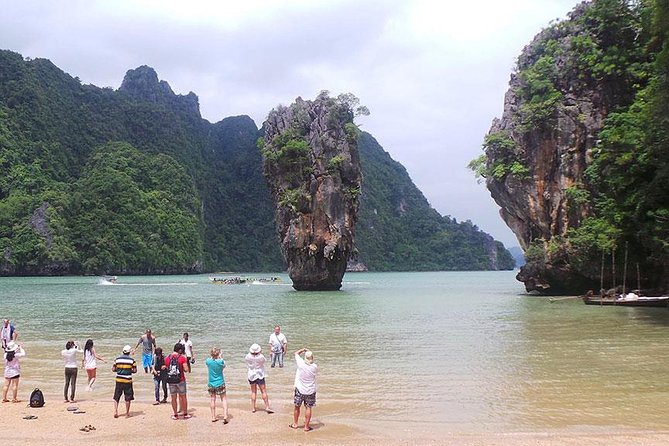 James Bond Island Sightseeing(No Canoeing) Tour by Speedboat from Phuket - The route: Ko Hong’s turquoise lagoon to Koh Panak caves