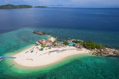 Khai Island Full Day Tour From Phuket - Stop 1 on Khai Nok Island: white sand time with an entry-ticket note