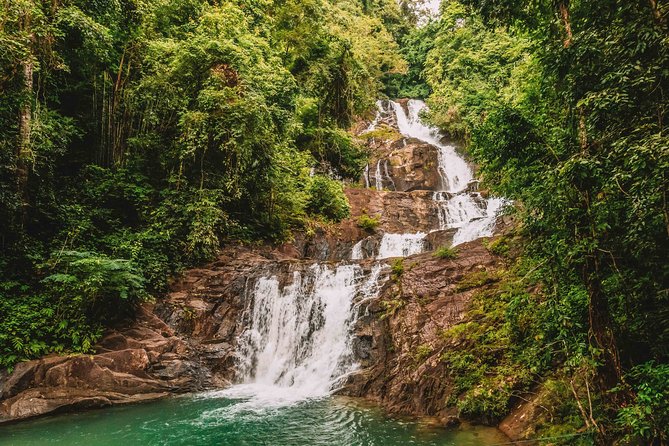 Khao Lak Full Day Tour: Sarasin Bridge, Khao Lak National Park, Lampi Waterfall - Lampi Waterfall: the rainforest walk and a chilly pool