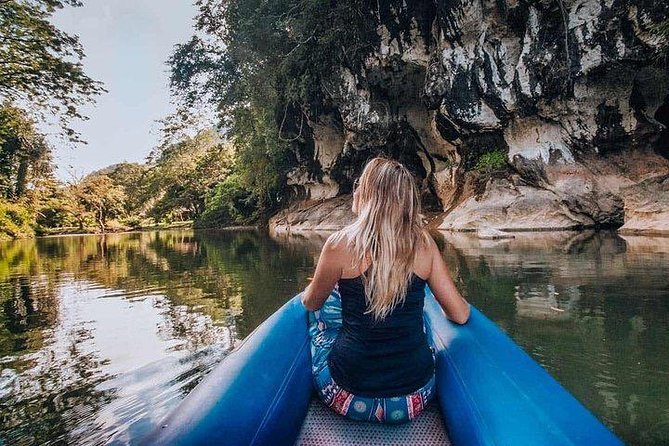 Khao Sok National Park Jungle Safari Full Day Tour from Phuket - River canoeing (and bamboo rafting style time): wildlife viewing from water level