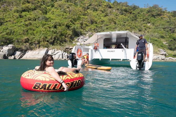 New Power catamaran for Phang Nga and Phi Phi island excursions - Phang Nga and Phi Phi in one booking: what the schedule really means