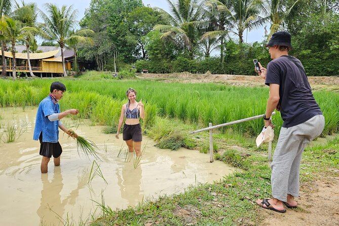 Old Phuket Farm Ticket - Countryside Local Life Culture - Inside a Classic Thai House: Rice Milling, Coconut, and Curry Paste