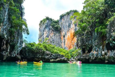 Phang Nga Bay Sea Cave Canoeing & James Bond Island by Big Boat - Panak Island Sea Caves: The Canoe Section That Feels Like Magic