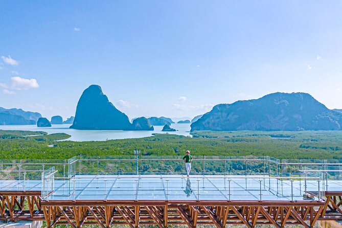 Phang Nga Bay Skywalk at Samet Nangshe Admission Ticket - Café on the top floor: where the view turns into a break