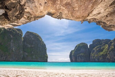 Phi Phi Bamboo Islands Fullday - Premium - Maya Bay (45 minutes): the movie-famous shoreline, minus the stress