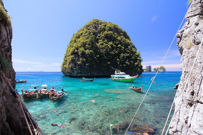 Phi Phi Island Hopping Day Trip by Speed Boat from Phuket - Loh Samah Bay and Pi Leh Bay: the snorkeling payoff