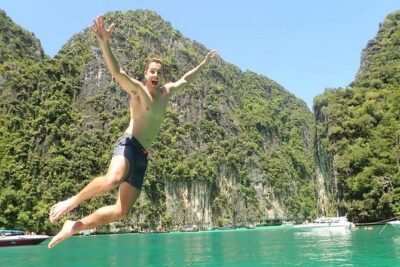 Phi Phi Island Viking Cave Monkey Beach Khai Island Tour from Phuket - Green Island + Phi Phi Leh: where your snorkeling expectations should land