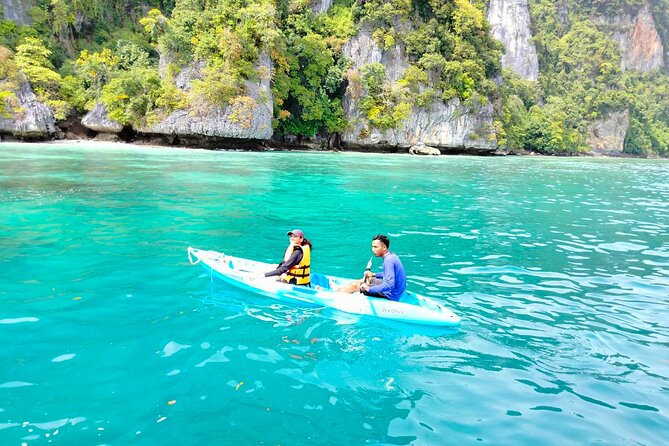 Phi Phi, Maya Bay, Bamboo by Private VIP boat - Bamboo Island: snorkeling-friendly water and beach time