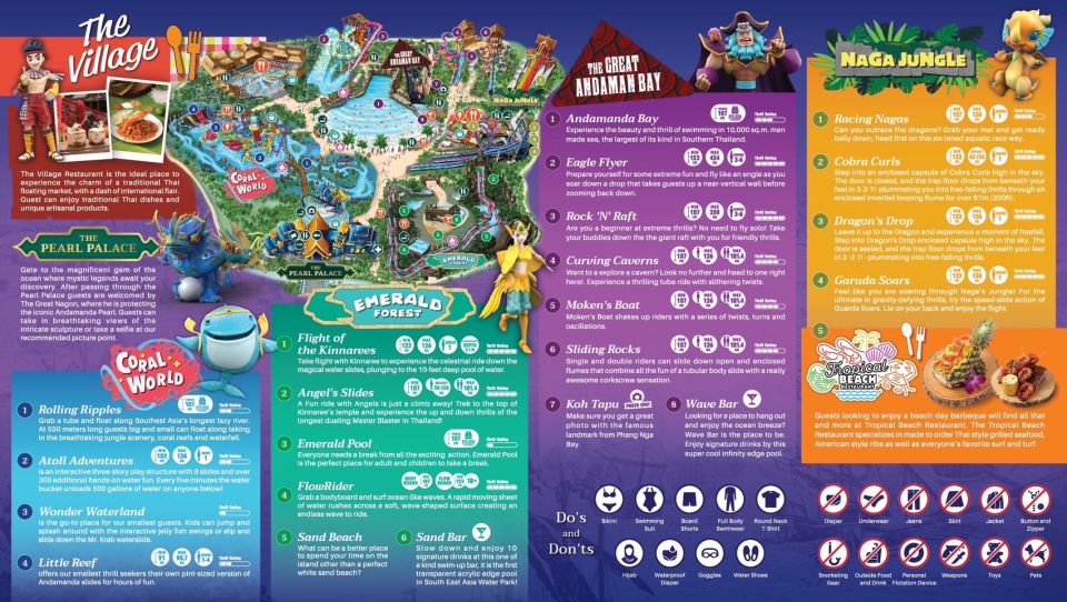 Phuket: Andamanda Water Park Ticket - What to bring (and what will save you from a bad day)