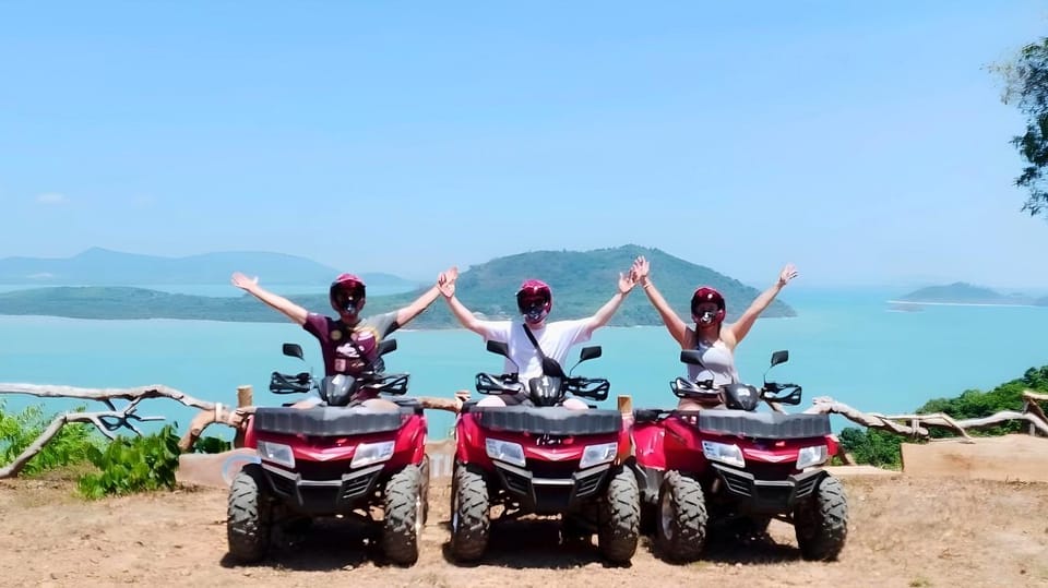 Phuket: ATV Ride with Secret Sea Viewpoints and Swing - Goat feeding and brunch/snacks: the friendly, short animal moment