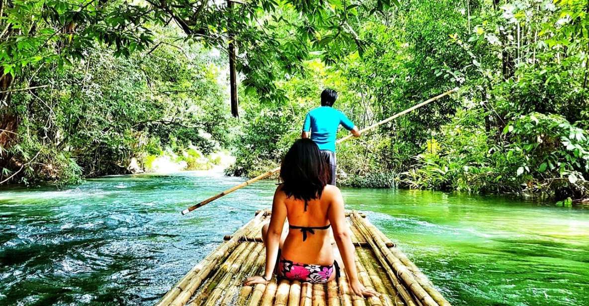 Phuket: Bamboo Rafting, Monkey Cave, and ATV Option - Suwankuha Monkey Cave: temple culture, monkey encounters, and clothing reality