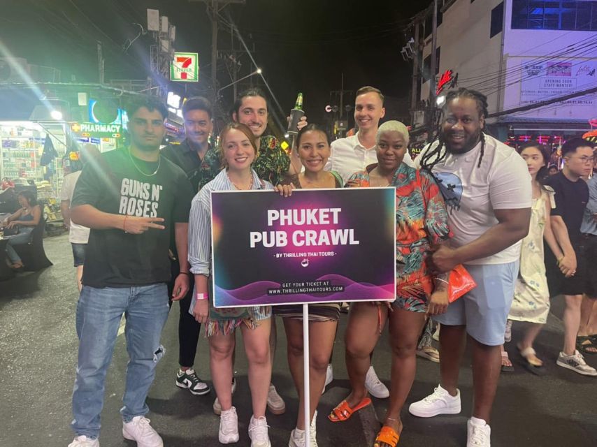 Phuket: Bar Crawl Tour - Key points at a glance