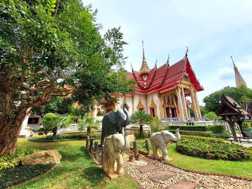 Phuket City Tour with Night Market Visit & Elephant Feeding - Wat Chalong Temple: One of Phuket’s Most Important Stops