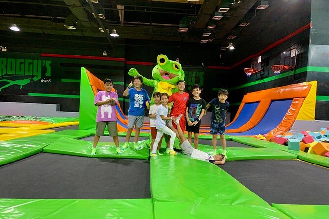 Phuket Full Day Froggy Fun Park Pass - Rope track: climb tunnels, ladders, and rope obstacles