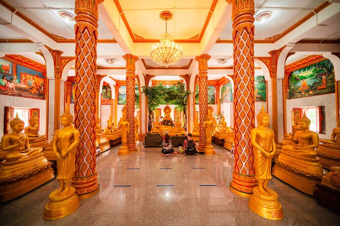 Phuket: Half-Day Highlights Tour - Wat Chalong (Chaithararam): pagoda shine and Cham Abbot meaning