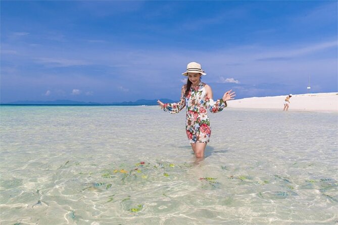 PHUKET Half Day Trip 3 Khai Island+Snorkeling by Speed Boat - Stop 3 at Khai Nai: feed the island cats, then swim again