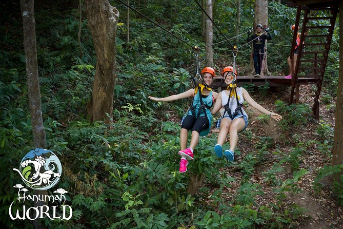 Phuket Hanuman World Combine Zipline Adventure Tickets - Flying Hanuman Over Phuket’s Forest: What the 30 Platforms Feel Like
