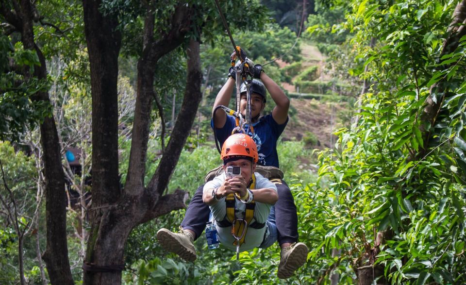 Phuket: Hanuman World Zip Line Adventure - The jungle route: 16 zip-lines and 30 high platforms