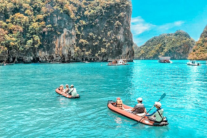 Phuket: James Bonds, Naka Islands with Lunch and Sea Cave Canoe - Panak Island caves, stalactites, and lagoon scenery