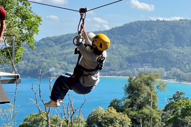 Phuket Kamala SkyRush Zipline and ATV Adventure - The ATV ride: muddy trails and a guided push toward Big Buddha