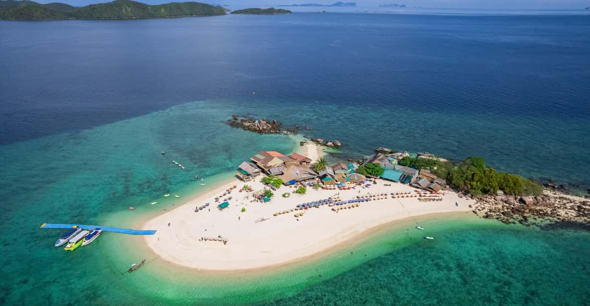 Phuket: Khai Islands Premium Full Day Excursion - Khai Nok Island: your first hour of beach time and swimming