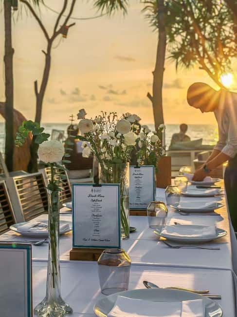 Phuket: Kudo Beach Club Entry with Set Menu - Beachfront relaxation: seating zones, shade, and what’s included