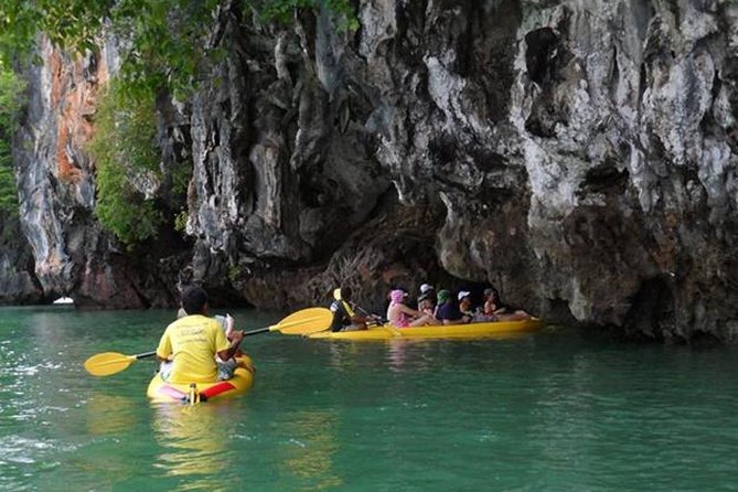 Phuket-Phang Nga Bay:James Bond-Canoeing Koh Hong By Big Boat LNH - Stop 2: Hong Island lagoons and guide-led cave routes
