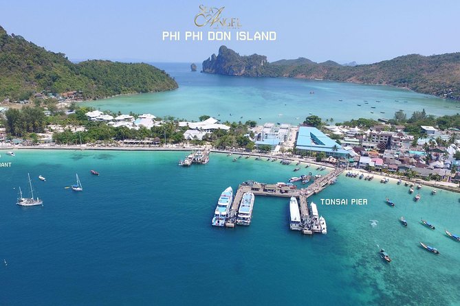 PHUKET-Phi Phi Island-Khai Island-Lunch by Sea Angel Speed Boat - Morning Cruise Circuit: Maya Bay, Lohsama Bay, and Viking Cave