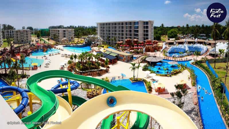 Phuket: Splash Jungle Water Park Entry Ticket - The water park vibe: thrilling slides plus true downtime