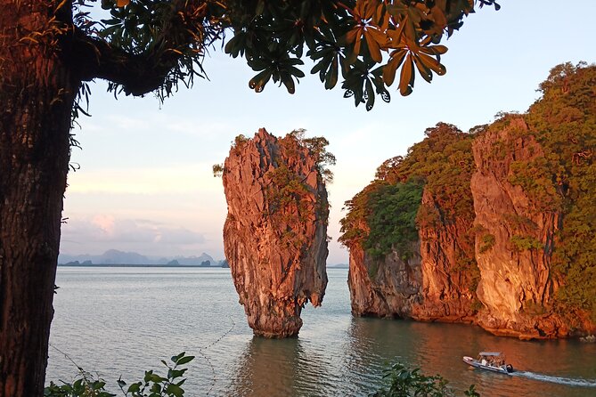 Phuket Sunset Big Boat Trip To Phang Nga Bay & James Bond Island - Phang Nga Bay cruising: seeing the rocks, not just the famous island