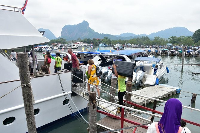 Phuket to Ao Nang by Green Planet Speed Boat via Koh Yao Islands - Nopparat Thara Pier drop-off: getting into Ao Nang quickly