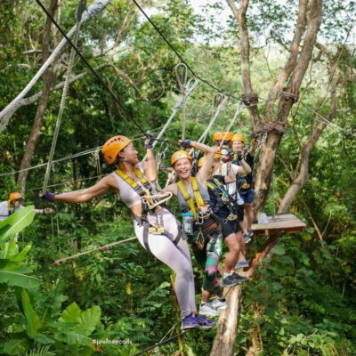 Phuket Ultimate Combo: Jungle ATV & Zipline Adventure - Zipline camp: more GoApe-style obstacles than just flying