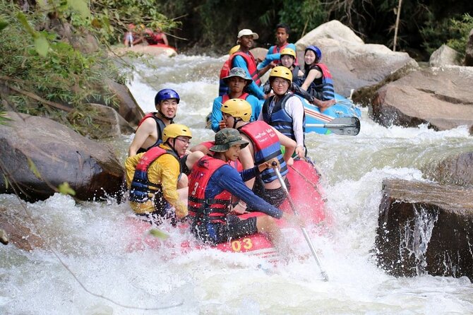 Phuket White Water Rafting 5 km, Flying Fox, and ATV - A full-day mix of rafting, zipline, ATV, and Monkey Cave