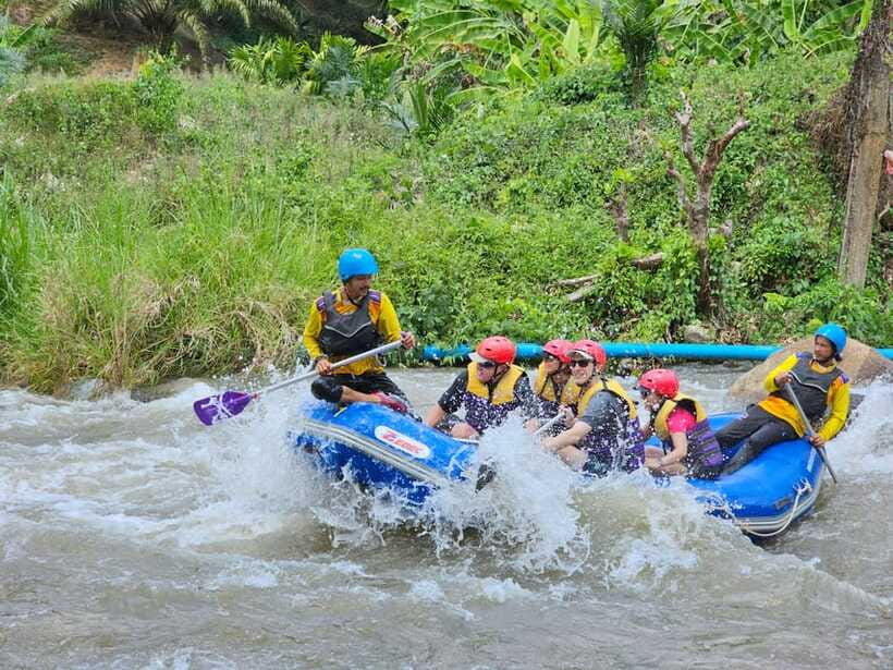 Phuket: White Water Rafting, ATV, and Zipline Adventure - 5 km white-water rafting: the main reason most people go
